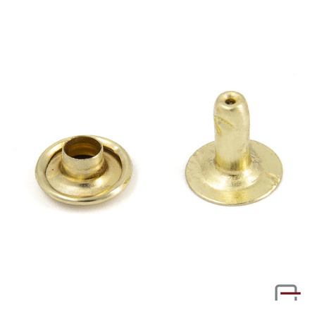 One-sided Rivet 8/8/8/50 gold