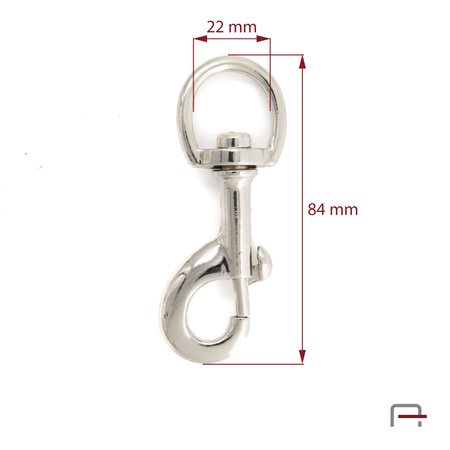 Snap Hoop 21 mm nickel 3224310