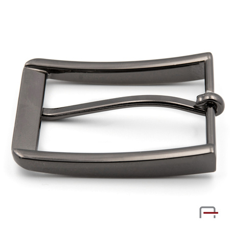 Men's buckle 35 mm satin gun 2210091
