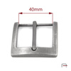 Men's Buckle 40 mm old nickel 2306532
