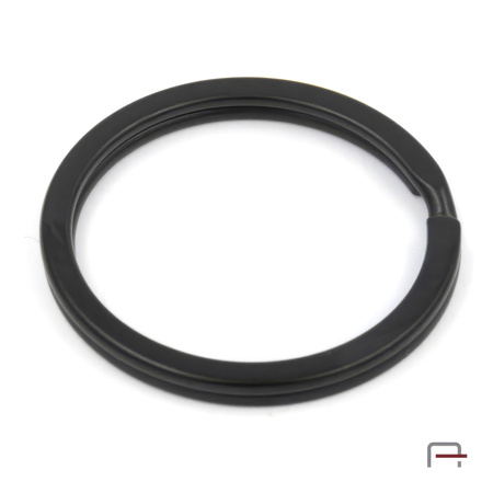 Kółko do kluczy płaskie 28 mm czarny mat 42228450