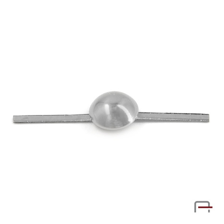 Metal ornament with fins 9 mm 51010100