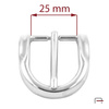 Women's Buckle 25 mm nickel 1404412