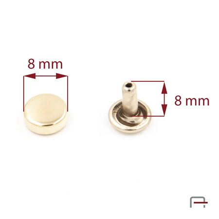 Flat rivets 8x8x8 3903653