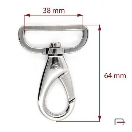 Snap Hook 38 mm 3222410