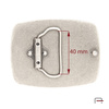 Decorative buckle 40 mm 2804432