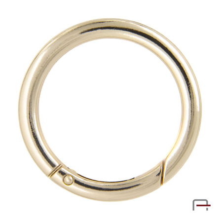 Metal Ring Carabiner 38 mm gold 3711550