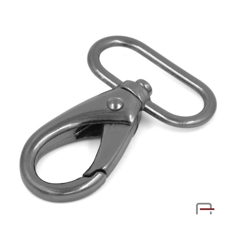 Snap Hook 25 mm black nickel 3221290