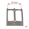 Men's Buckle 35 mm satin gun 2206291