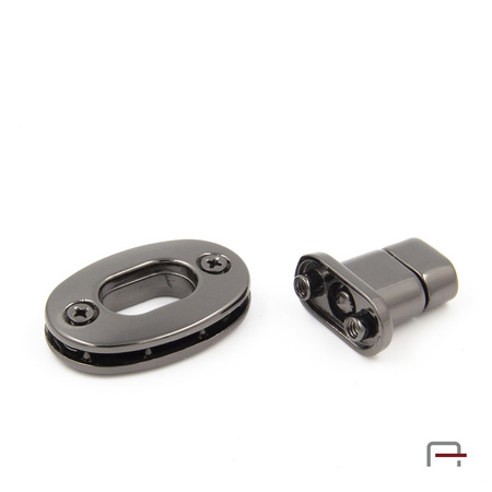 Bag Clasp Black Nickel 3105190