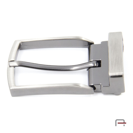 Clip Buckle 35 mm satin gun 2635591