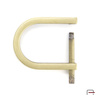 D-ring 20mm satin old brass 3606021