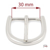 Women's buckle 30 mm nickel 1508510