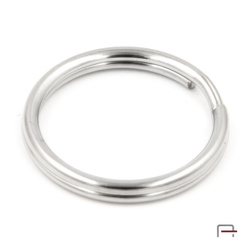 Key Ring 17 mm Nickel 4201710