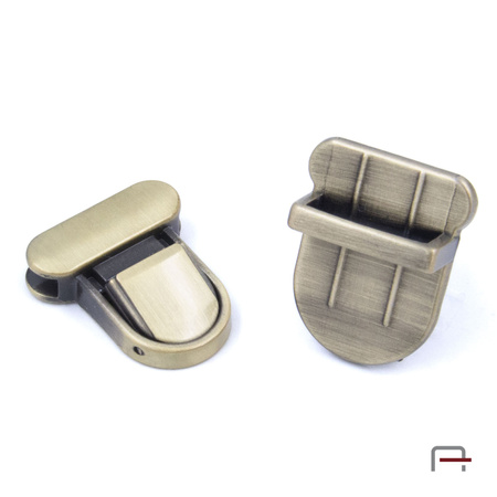 Tuck Lock satin old brass 3104321