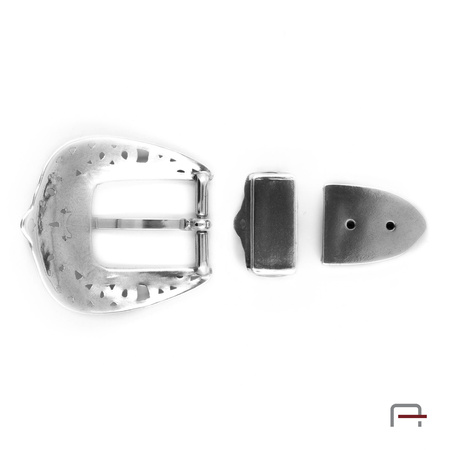 Buckle + loop + tip 25 mm 5133233 (nickel free)