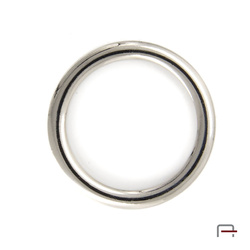 Metal Ring 27 mm nickel 3707112
