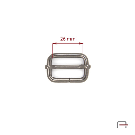 Regulator 26 mm, drut 4 mm czarny 35012900