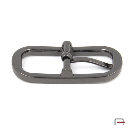 Women's buckle 15 mm satin black nickel 1201691