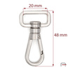 Snap Hook 20 mm 3234510