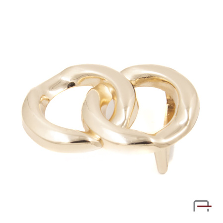 Klamra damska do paska 30 mm złoto 1506453