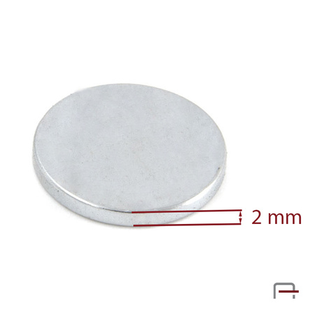 Magnes okrągły neodymowy 18 mm 4400410
