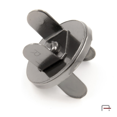 Zapięcie magnetyczne płaskie 18 mm czarne 44002900