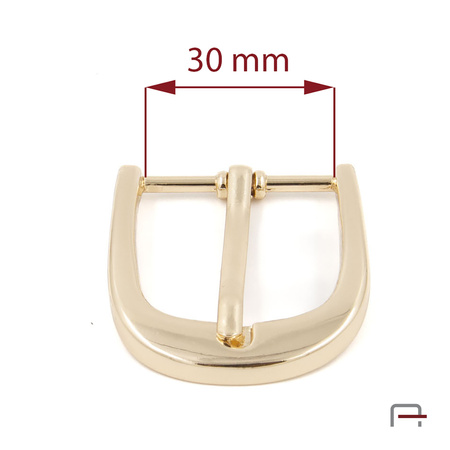 Women's Buckle 30 mm gold 1506853