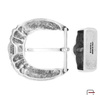 Buckle + loop 40 mm with turquoise stone 5140633 (nickel free)