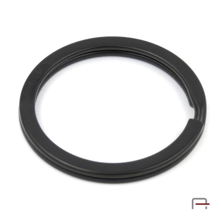 Kółko do kluczy płaskie 25 mm czarny mat 42225450