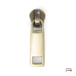 Główka suwakowa #5 stare złoto 3410920