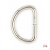 D-ring 26 mm, wire 4 mm nickel 35023100