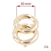Women's Buckle 30 mm gold 1506453