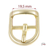 Buckle 19,5 mm gold 5101950