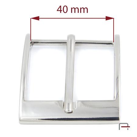 Men's Buckle 40 mm nickel 2301710