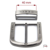 Buckle + Buckle Loop 40 mm satin black nickel 2400691