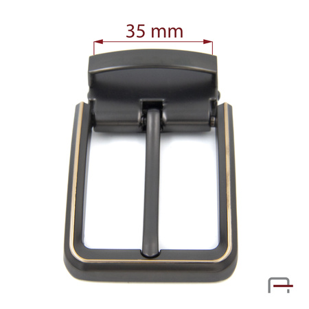 Clip Buckle 35 mm black pearl 2639563