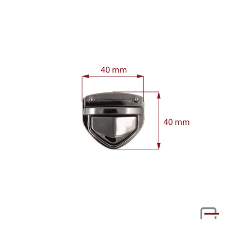 Zamek Tik-Tak Czarny 3106690