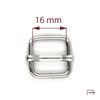 Slide Buckle 16 mm, wire 3 mm nickel 35010100