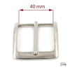 Klamra męska 40 mm nikiel 2300110
