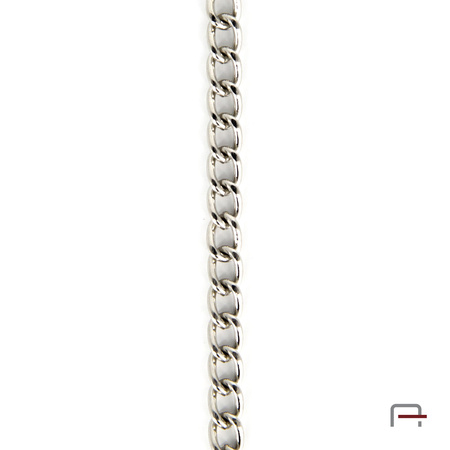 Steel Chain 10x7x2 mm nickel 4112810