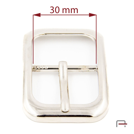 Women's Buckle 30 mm nickel 1503610