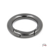 Metal Ring Carabiner 16 mm black nickel 3711390