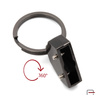 KEY RING ELEMENT BLACK NICKEL 4501090