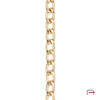 Steel chain 13x8x2 mm gold 4101150