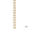 Steel chain 12x9x2,5 mm gold 4113853
