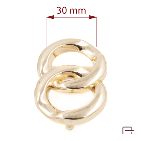 Women's Buckle 30 mm gold 1506453