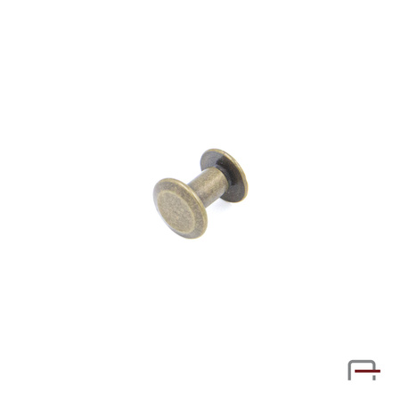 Screw 7 mm old brass 52007200