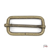 Slide Buckle 40 mm, wire 4 mm old brass 35014200