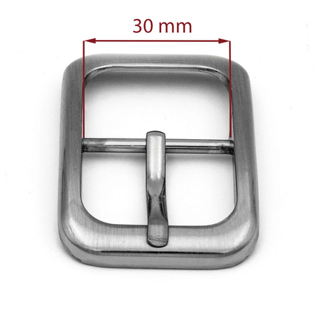 Women's Buckle 30 mm satin black nickel 1503691